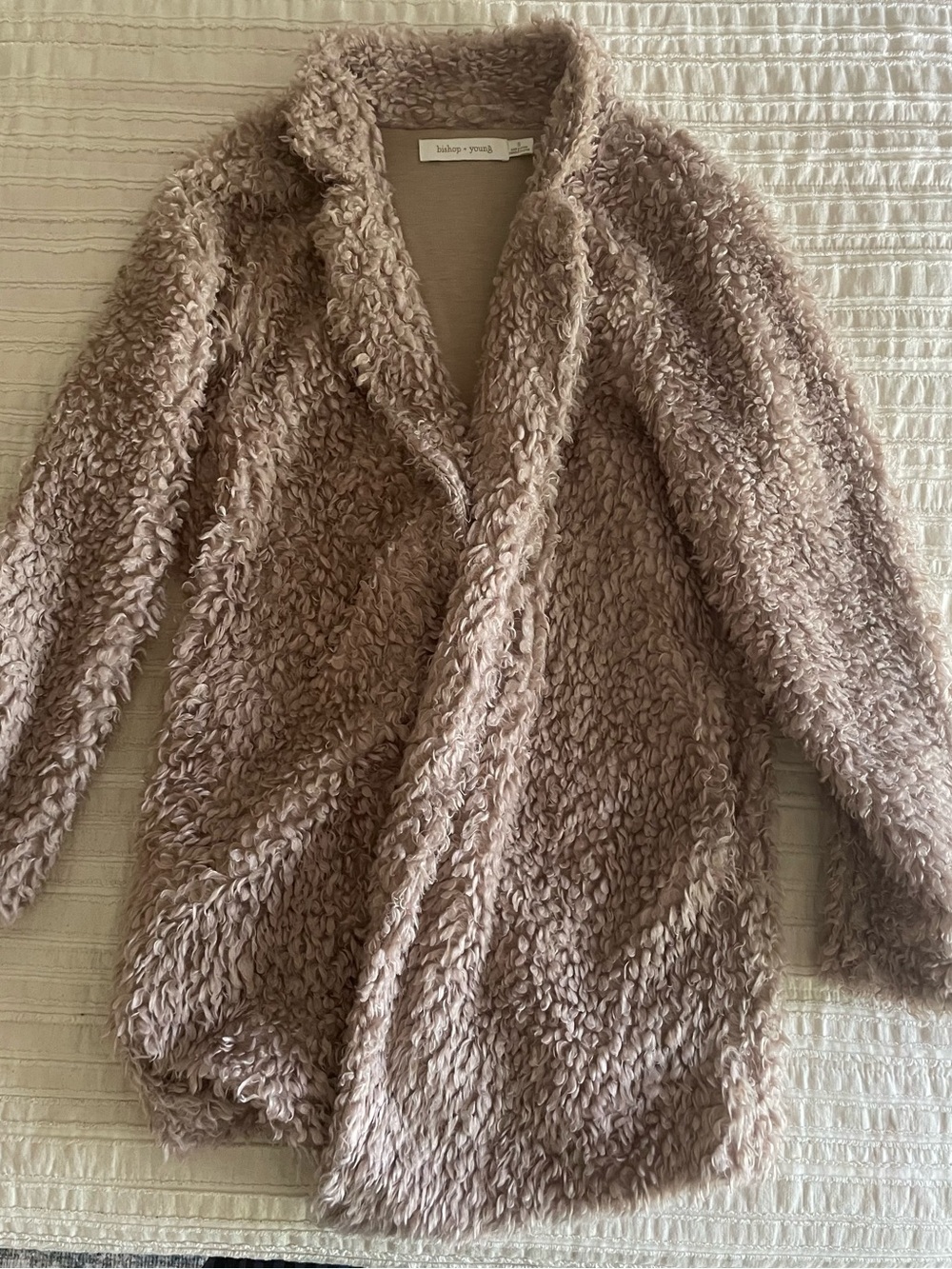 Anthro Plush Teddy Jacket